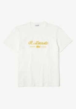 Lacoste T-shirt Imprimé - Blanc