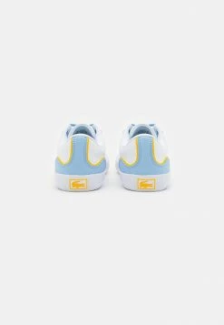 Lacoste LEROND EXCLUSIVE - Baskets Basses - White/light Blue -Lacoste Soldes Magasin bd7428d8c9b44de8afa26f383c1a1f29