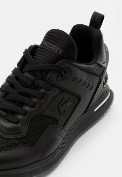 Lacoste COURT BREAK - Baskets Basses - Blk/slv -Lacoste Soldes Magasin bd75934f14864edabe5dfd08995528fb