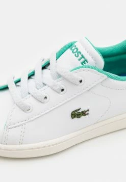 Lacoste CARNABY EVO - Baskets Basses - White/blue -Lacoste Soldes Magasin bede75b453c34ed9936c942e52d93c8a