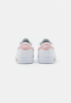 Lacoste POWERCOURT - Baskets Basses - White/light Pink -Lacoste Soldes Magasin bf17eca0dbce45468f60478fe87668ae