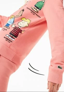 LACOSTE X PEANUTS - Sweatshirt - Rose 9 LACOSTE X PEANUTS - Sweatshirt - Rose -Lacoste Soldes Magasin bfe1b85c3c5d4cf99c8066b37a729f1a