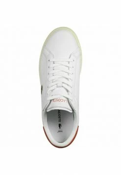 Lacoste POWERCOURT - Baskets Basses - Wht/pnk -Lacoste Soldes Magasin c1a2fc115cae46c3b2f9e50c1476d6af