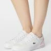 Lacoste GRADUATE CAP - Baskets Basses - White/dark Pink