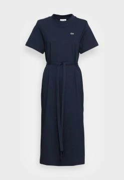 Lacoste Robe En Jersey - Navy Blue -Lacoste Soldes Magasin c238bbf30c09402b9764ef62b993fe93
