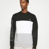 Lacoste Sweatshirt - Black/white Silver Chine
