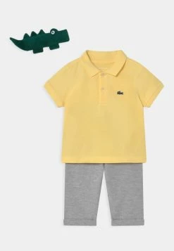 Lacoste SET - Pantalon Classique - Heather/napolitan Yellow