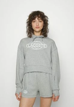 Lacoste EXCLUSIVE - Sweat à Capuche - Silver Chine