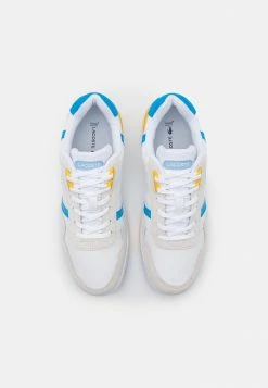 Lacoste EXCLUSIVE T-CLIP - Baskets Basses - White/blue -Lacoste Soldes Magasin c4cd605a3c794cb2b34f59aa21c05b58