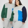 Lacoste PLUS UNISEX - Sweatshirt - Silver Chine/green-navy Blue Royal