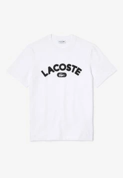 Lacoste T-shirt Imprimé - Blanc