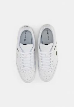 Lacoste CHAYMON - Baskets Basses - White/black -Lacoste Soldes Magasin c4f6257a45264eda9a8fb20c077a7f55