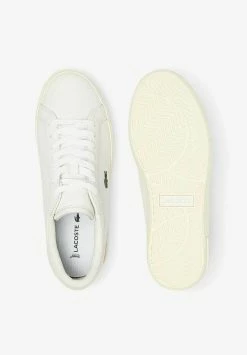 Lacoste Baskets Basses - Wht/off Wht -Lacoste Soldes Magasin c4f97058bd444110bbfe6ad803dd56b3