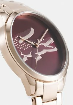 Lacoste LADYCROC - Montre - Rosegold/burgundy -Lacoste Soldes Magasin c4fdbe817cc34347b1c60108b8797736
