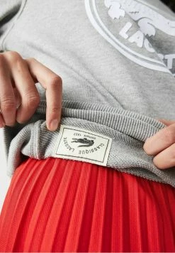 Lacoste Sweatshirt - Gris Chine -Lacoste Soldes Magasin c5ad3cedeb004a5aacf034f8c0e1bc93