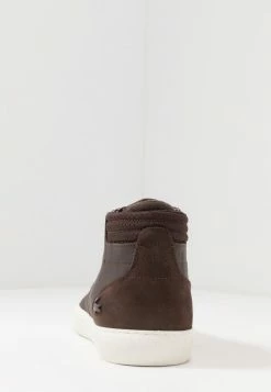 Lacoste ESPARRE CHUKKA - Baskets Montantes - Brown/offwhite -Lacoste Soldes Magasin c60878bfab3f4fe0b863173890312eab