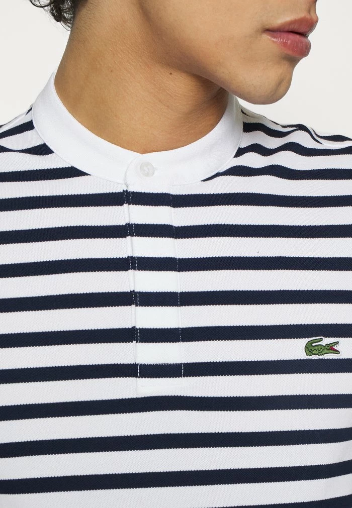 Lacoste T-shirt Imprimé - White/navy Blue 8 Lacoste T-shirt Imprimé - White/navy Blue – Image 8