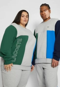Lacoste PLUS UNISEX - Sweatshirt - Silver Chine/green-navy Blue Royal 9 Lacoste PLUS UNISEX - Sweatshirt - Silver Chine/green-navy Blue Royal -Lacoste Soldes Magasin c6eff99281614adea3dda1be8501cd05