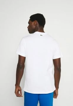 Lacoste T-shirt Imprimé - Blanc -Lacoste Soldes Magasin c6fb055034ca4c0e9f52a1c33ca4c8a6