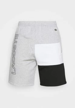 Lacoste Short - Argent Chine/blanc Noir -Lacoste Soldes Magasin c72e34ce752d4d189a60b006f540de38
