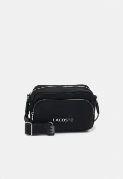 Lacoste ACTIVE - Sac Bandoulière - Noir Blanc
