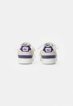 Lacoste T-CLIP - Baskets Basses - Wht/purp -Lacoste Soldes Magasin c90f6e03a2fb4ab589585c8aa0f95f15