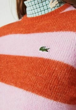 Lacoste Pullover - Orange / Rose -Lacoste Soldes Magasin c9229aea50154a9494d818f1afb0fee4