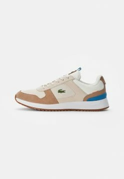 Lacoste Soldes Magasin 5 Lacoste JOGGEUR - Baskets Basses - Off White/brown