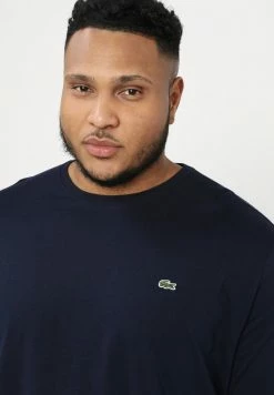 Lacoste T-shirt à Manches Longues - Navy -Lacoste Soldes Magasin c9429786b7b54079adf44bc3ba156cfe
