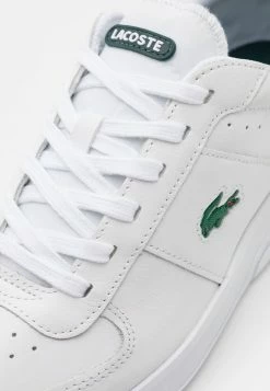 Lacoste GAME ADVANCE - Baskets Basses - White/dark Green -Lacoste Soldes Magasin ca562ba2026f43ae89a5bb7b9c6e2e4b