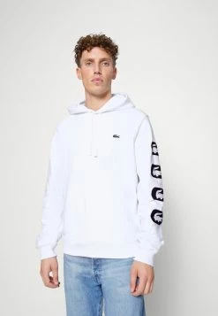 Lacoste Sweat à Capuche - Blanc