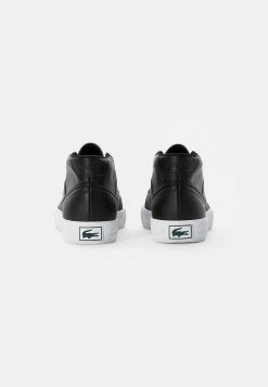 Lacoste GRIPSHOT CHUKKA - Baskets Montantes - Blk/wht -Lacoste Soldes Magasin cb36546752994199b5ac7afab3dc7782