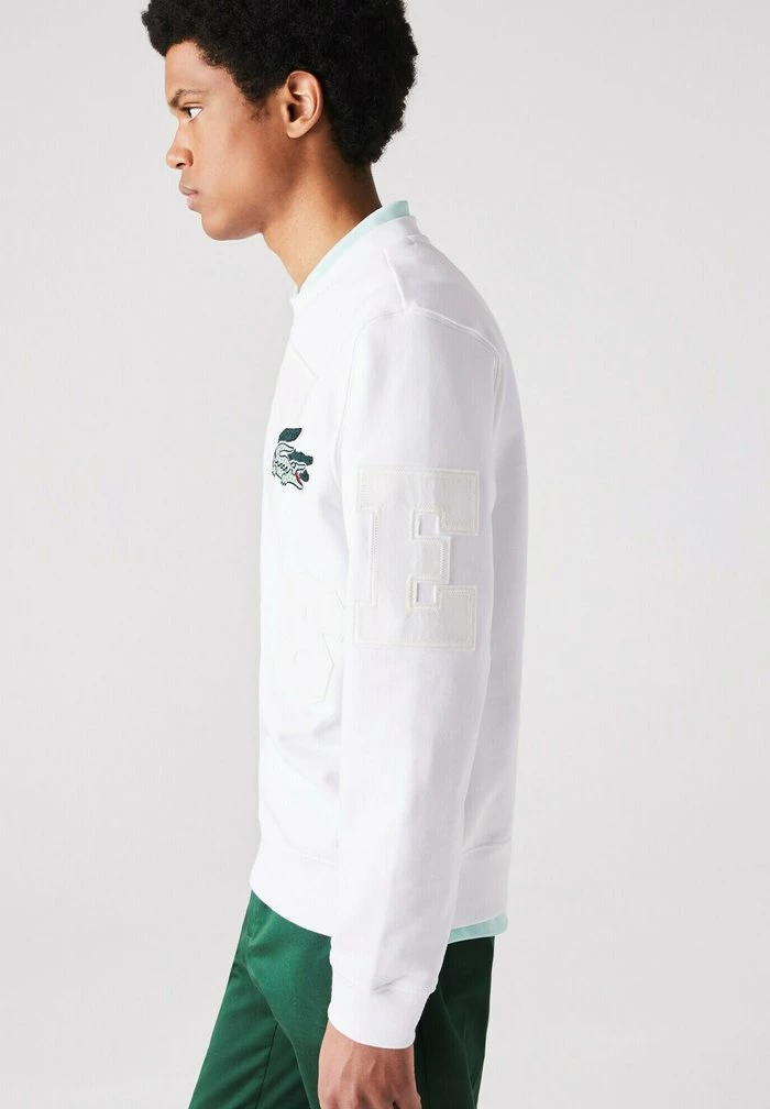 Lacoste Sweatshirt - Blanc 4 Lacoste Sweatshirt - Blanc – Image 4