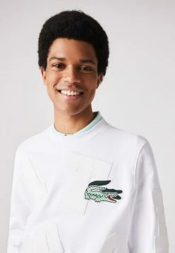 Lacoste Sweatshirt - Blanc 7 Lacoste Sweatshirt - Blanc -Lacoste Soldes Magasin cbb24c3d4f1543e79a2e040c6afe3f4a