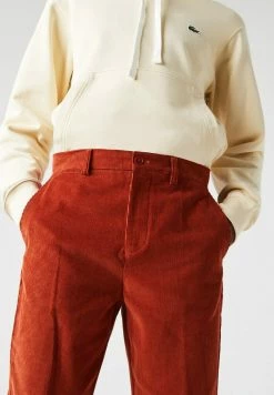 Lacoste VRIJETIJDS - Chino - Marron -Lacoste Soldes Magasin cbe33a53de1d4b80a72698666cd6f15c