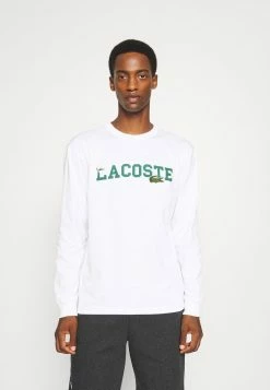 Lacoste T-shirt à Manches Longues - White