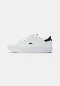 Lacoste POWERCOURT - Baskets Basses - White/black