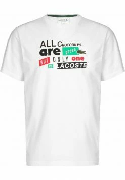 Lacoste T-shirt Imprimé - White