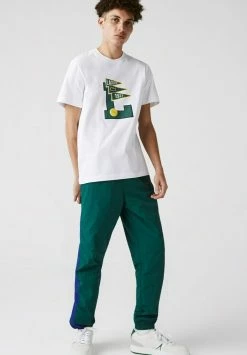 Lacoste T-shirt Imprimé - Blanc