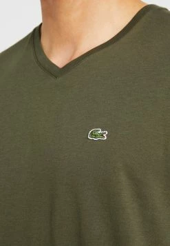 Lacoste T-shirt Basique - Baobab -Lacoste Soldes Magasin ce5ad6ee34db46a588babcaec95184b9