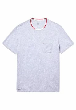 Lacoste Haut De Pyjama - Gris Chine -Lacoste Soldes Magasin ce65dfe6b59b417886cb610317daa37d