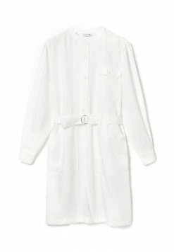 Lacoste Robe Chemise - Blanc