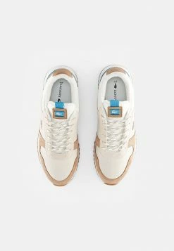 Lacoste JOGGEUR - Baskets Basses - Off White/brown -Lacoste Soldes Magasin ce977547f3854c99be988a9d6316a8a4