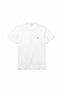 Lacoste T-shirt Basique - Blanc -Lacoste Soldes Magasin cec4be0f0f2447e2b2062f3285101918