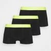 Lacoste 3 PACK - Shorty - Black/limeira