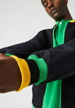 Lacoste Blouson Bomber - Green/black -Lacoste Soldes Magasin cefe1f9f2d1243b1ac250babe1937f5b