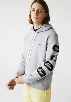 Lacoste Sweat à Capuche - Gris Chine