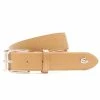 Lacoste PIQUÉ AVEC CROCO - Ceinture - Brown