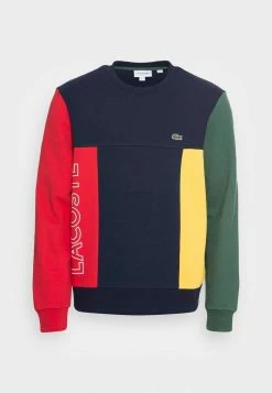 Lacoste UNISEX - Sweatshirt - Navy Blue/red Green Broom -Lacoste Soldes Magasin d1b3cecabf784f38aea71ac398769d3f