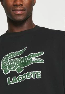 Lacoste Sweatshirt - Noir -Lacoste Soldes Magasin d1dccb4322a349a9a16263cd9af0ed2c